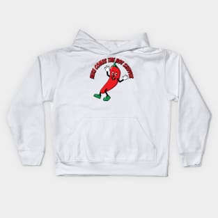 Here Comes the Hot Stepper Chilli Kids Hoodie